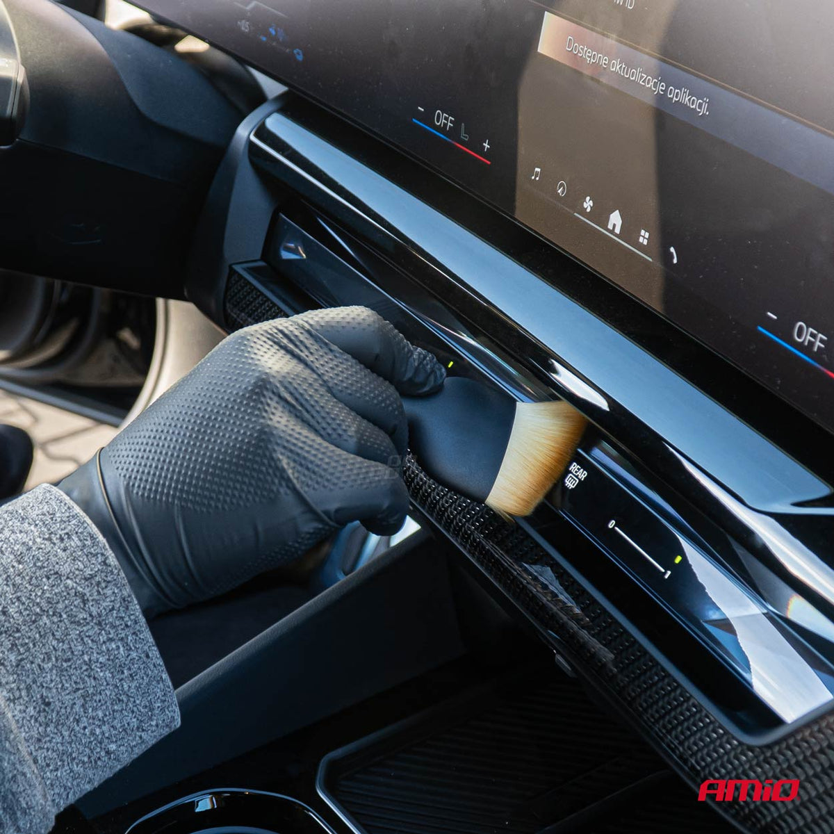 Auto-Detail-harjasetti AMIO-04335