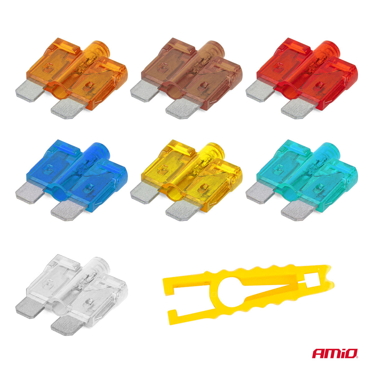 LED-autosulake litteä
