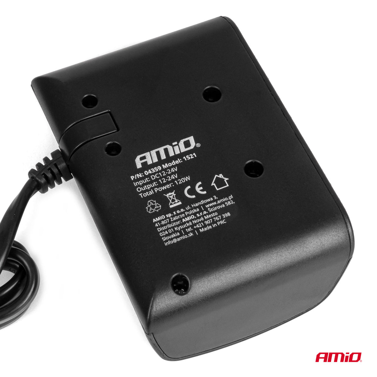 Jatkojohto tupakansytyttimeen 12V/24V 120W 80cm