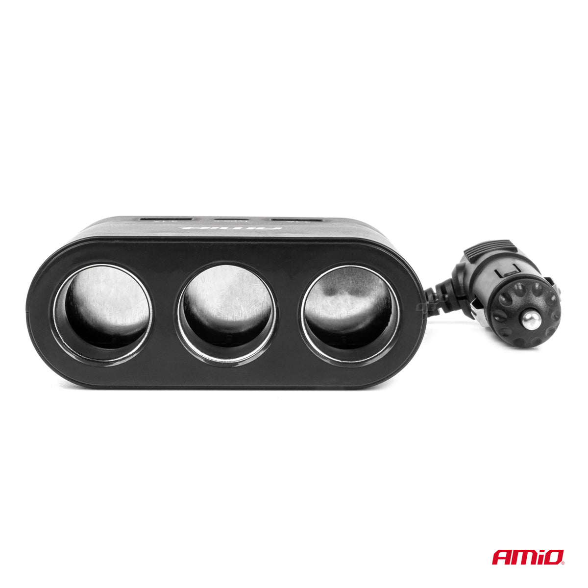 Jatkopistorasia 2x USB-A 1x USB-C 12V/24V 120W 70cm