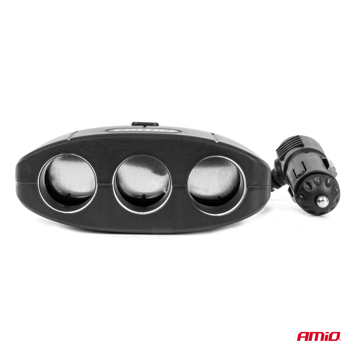 Jatkojohto 2x USB-A ON/OFF-kytkimellä 12V/24V 100W 70cm
