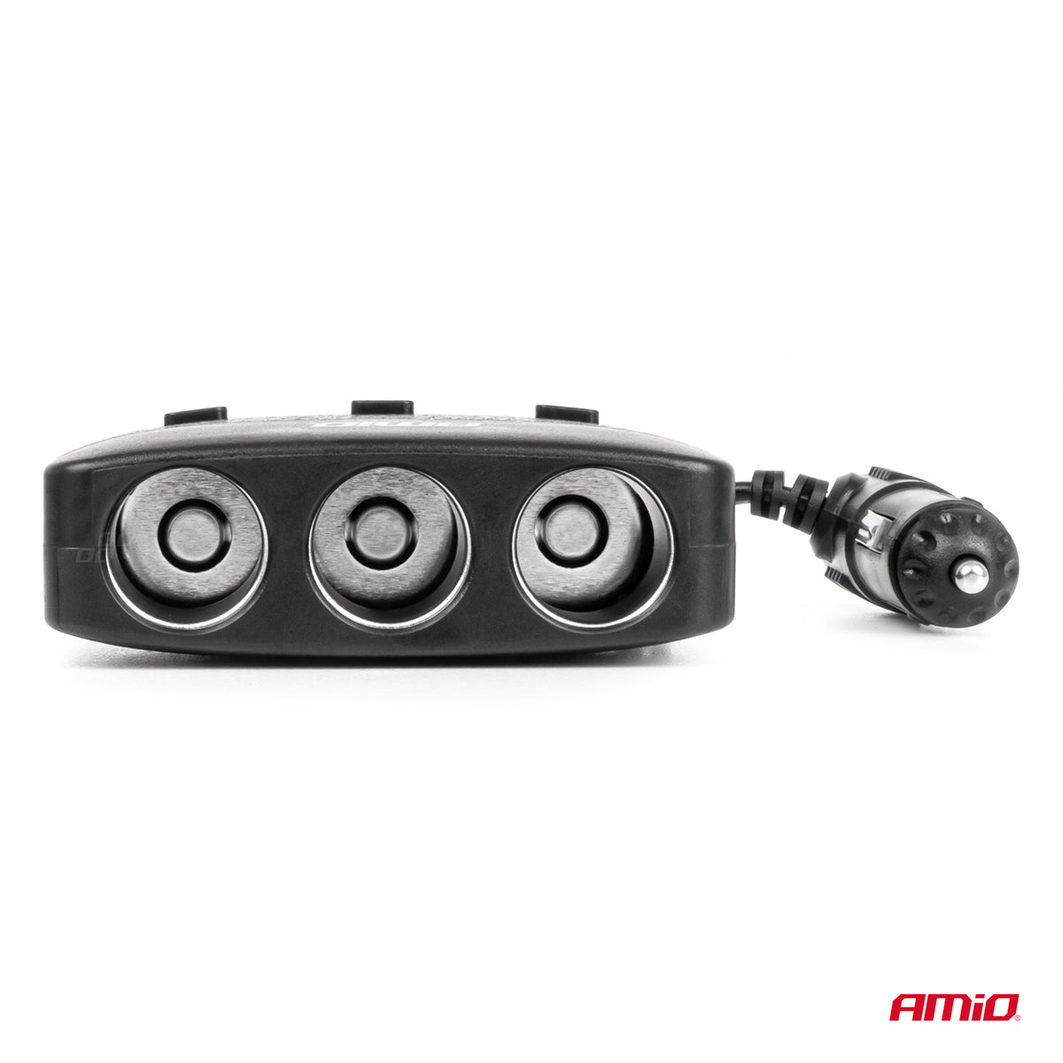 Jatkojohto 2x USB-A ON/OFF LED 12V/24V 100W 70cm