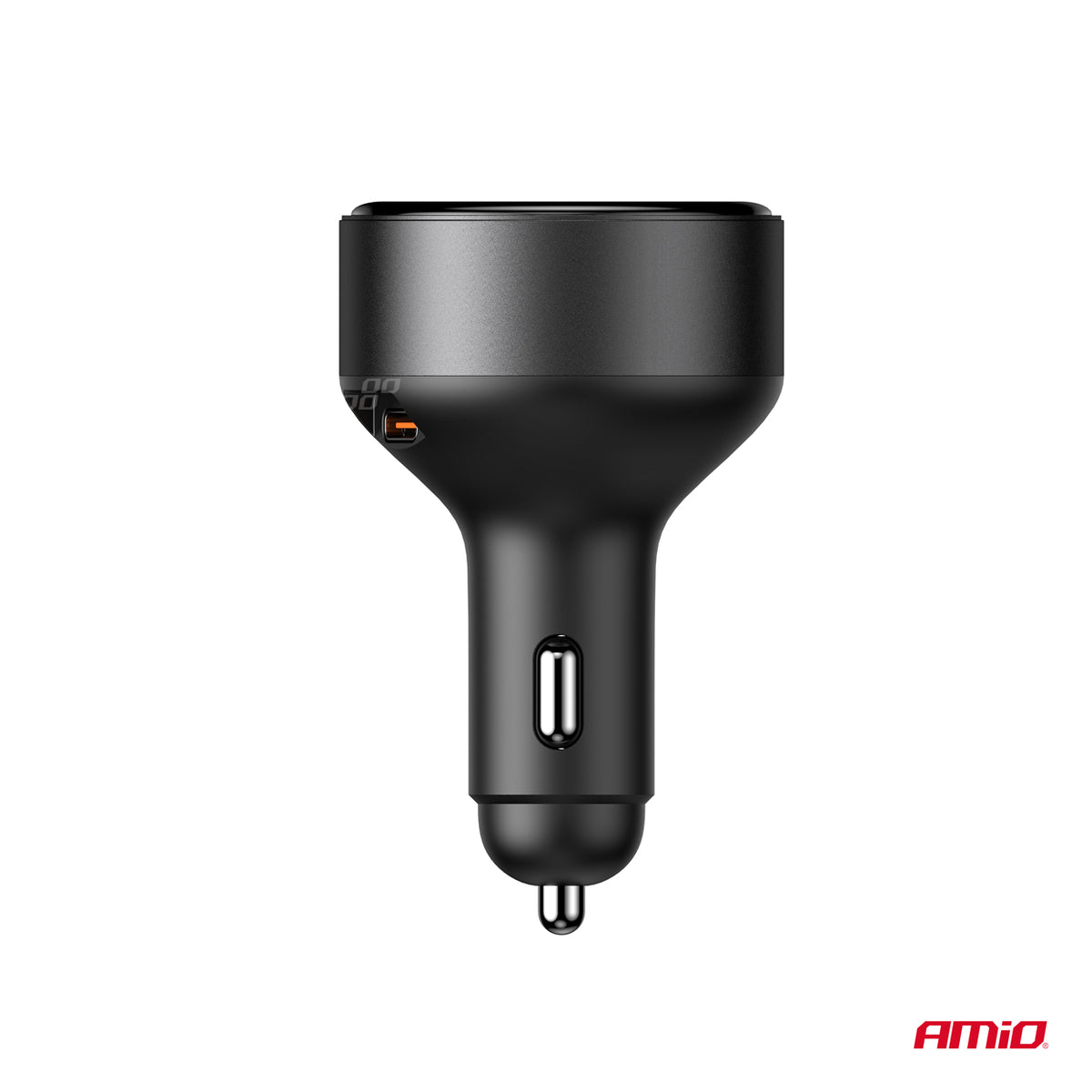 Sisäänvedettävä autolaturi USB-C-kaapelilla + USB-C-liitännällä 12/24 V 60 W