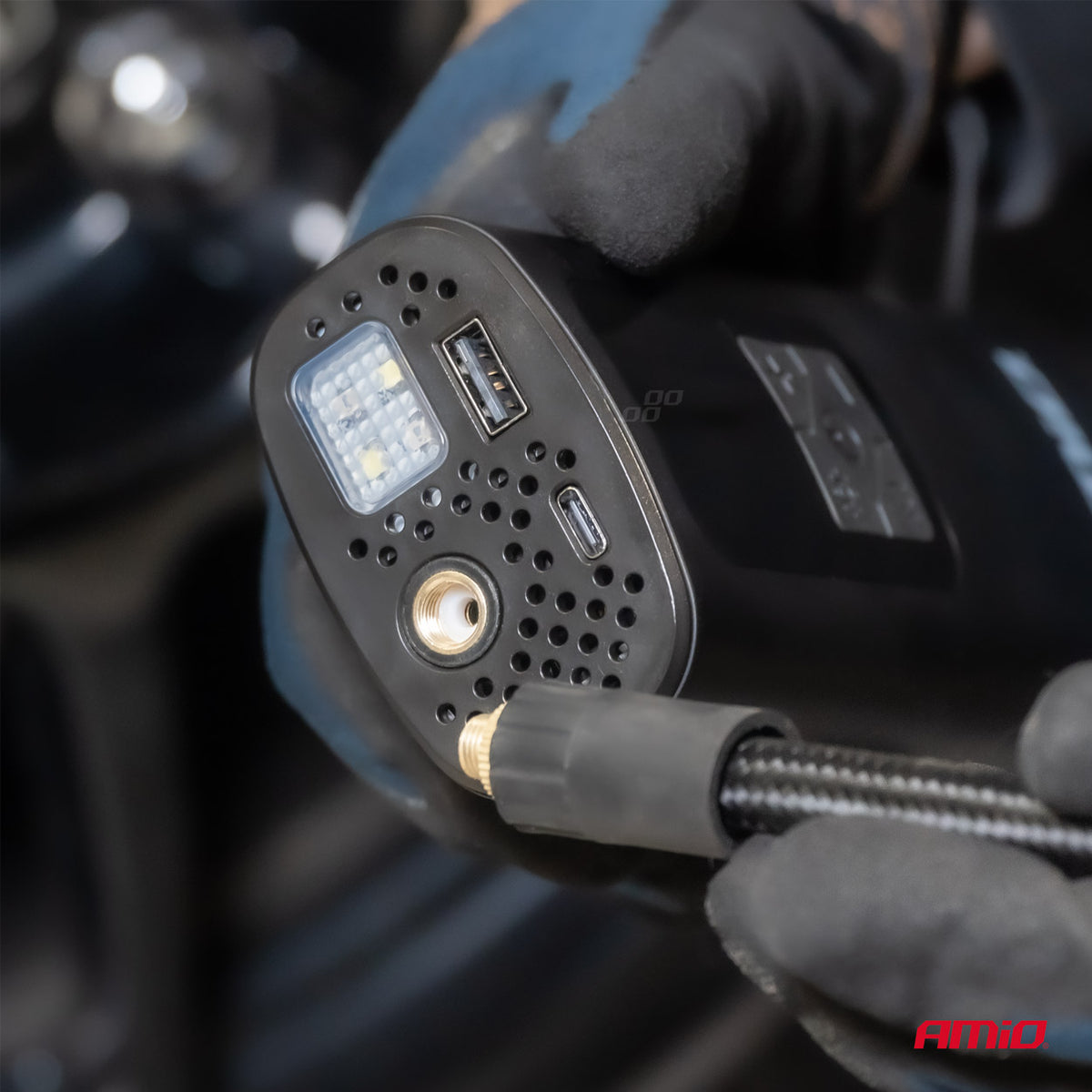 Akku-autokompressori LED USB-C 40 W