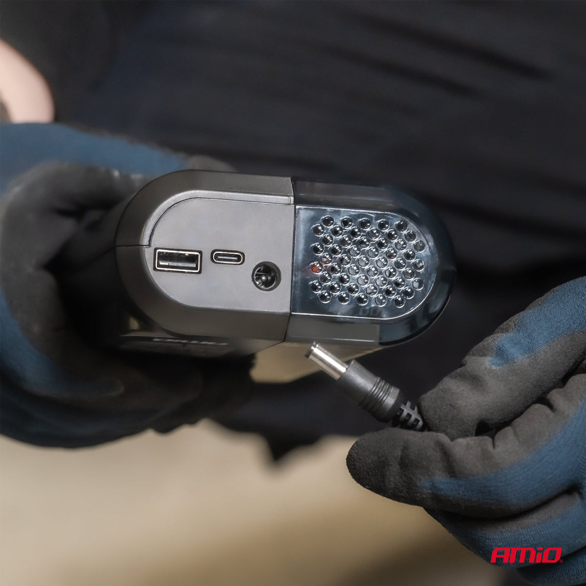 Akku-autokompressori LED USB-C 40 W