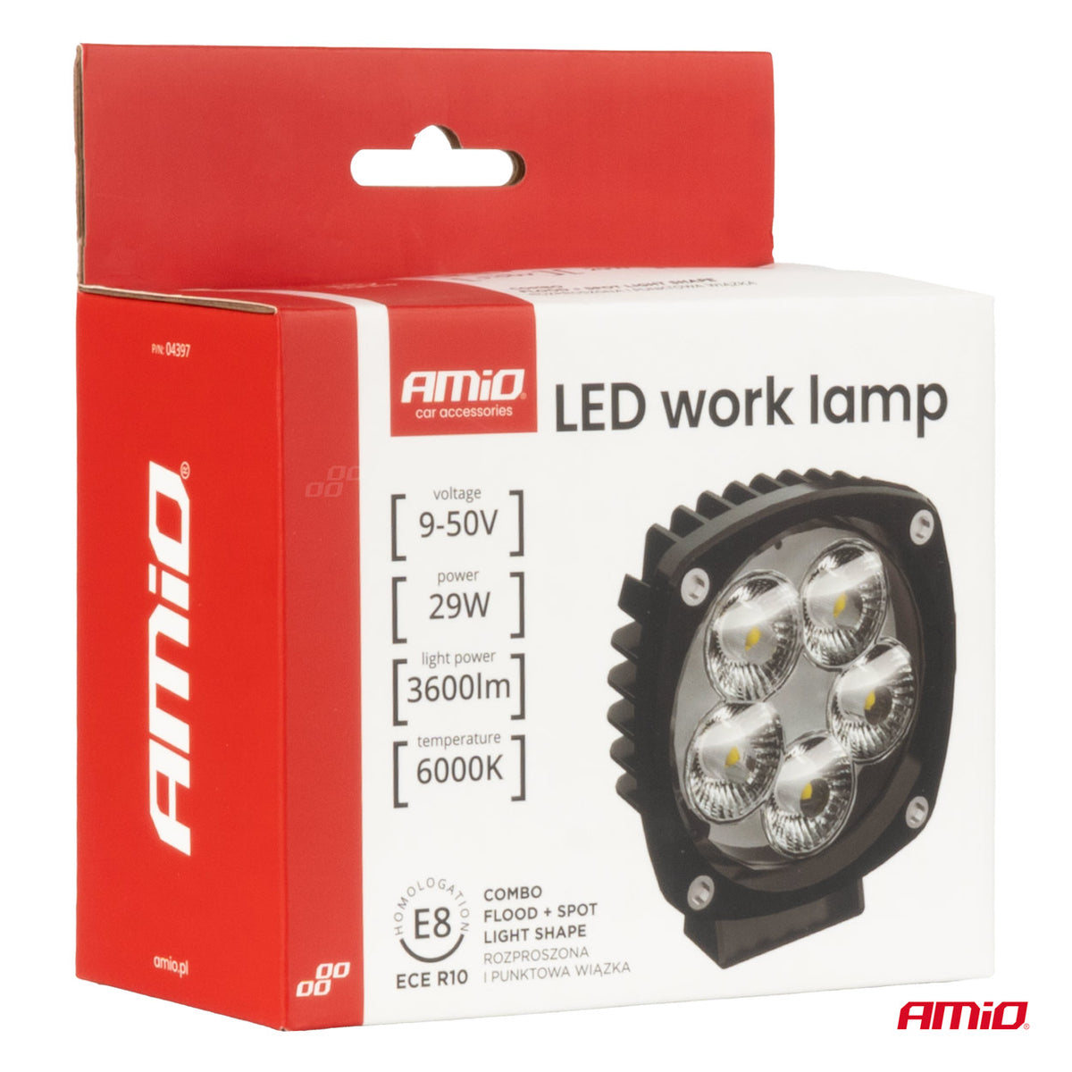 Työvalo LED 29 W COMBO 12 V 24 V