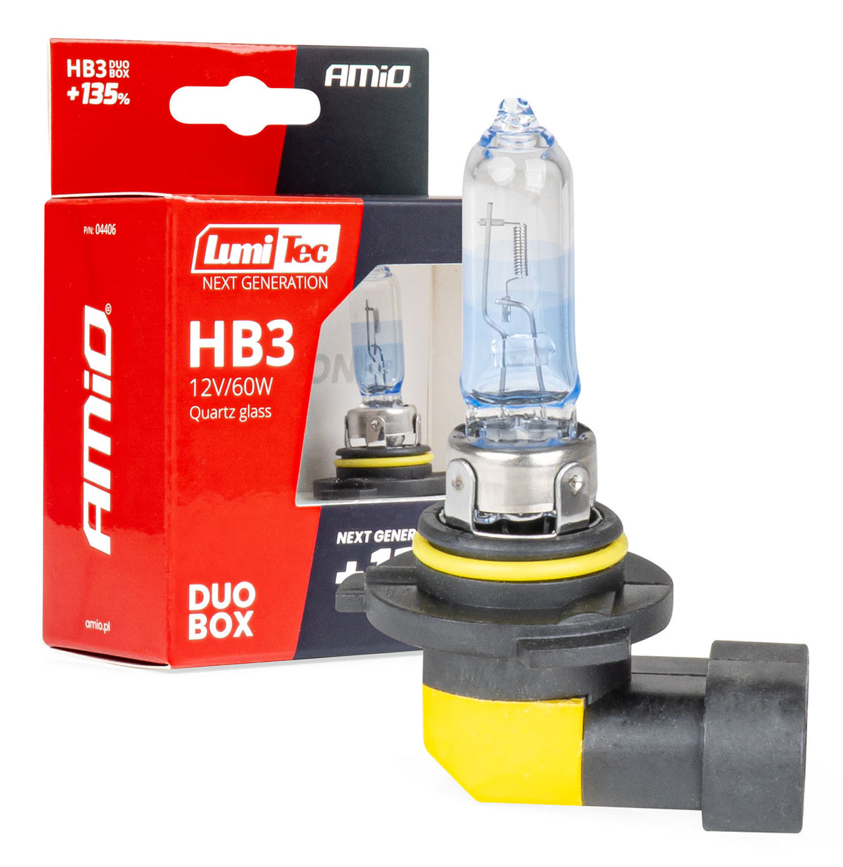 Halogeenipolttimo HB3 12V 60W LumiTec NEXT GENERATION +135% DUO
