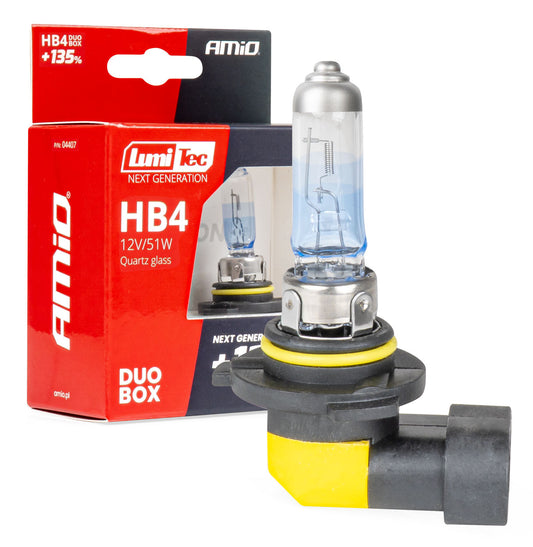 Halogeenipolttimo HB4 12V 51W LumiTec NEXT GENERATION +135% tuplapakkaus