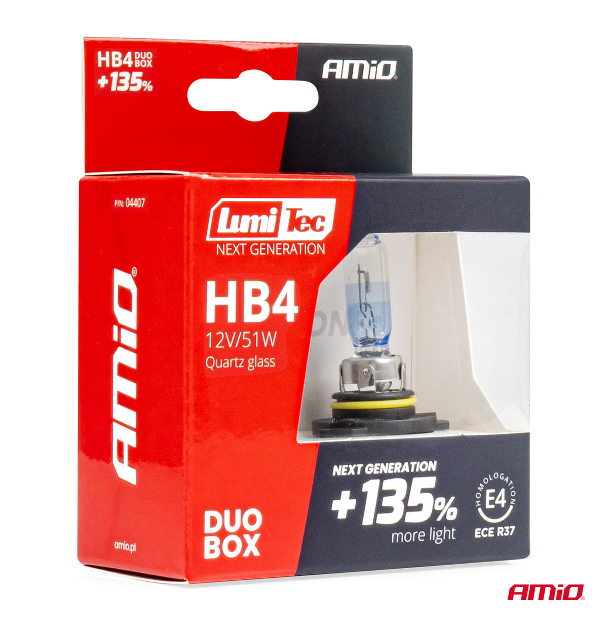 Halogeenipolttimo HB4 12V 51W LumiTec NEXT GENERATION +135% tuplapakkaus