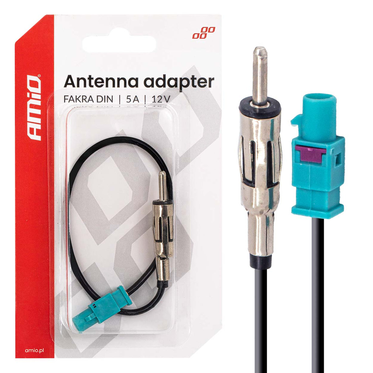 Antenniadapteri FAKRA DIN 5A 12 V