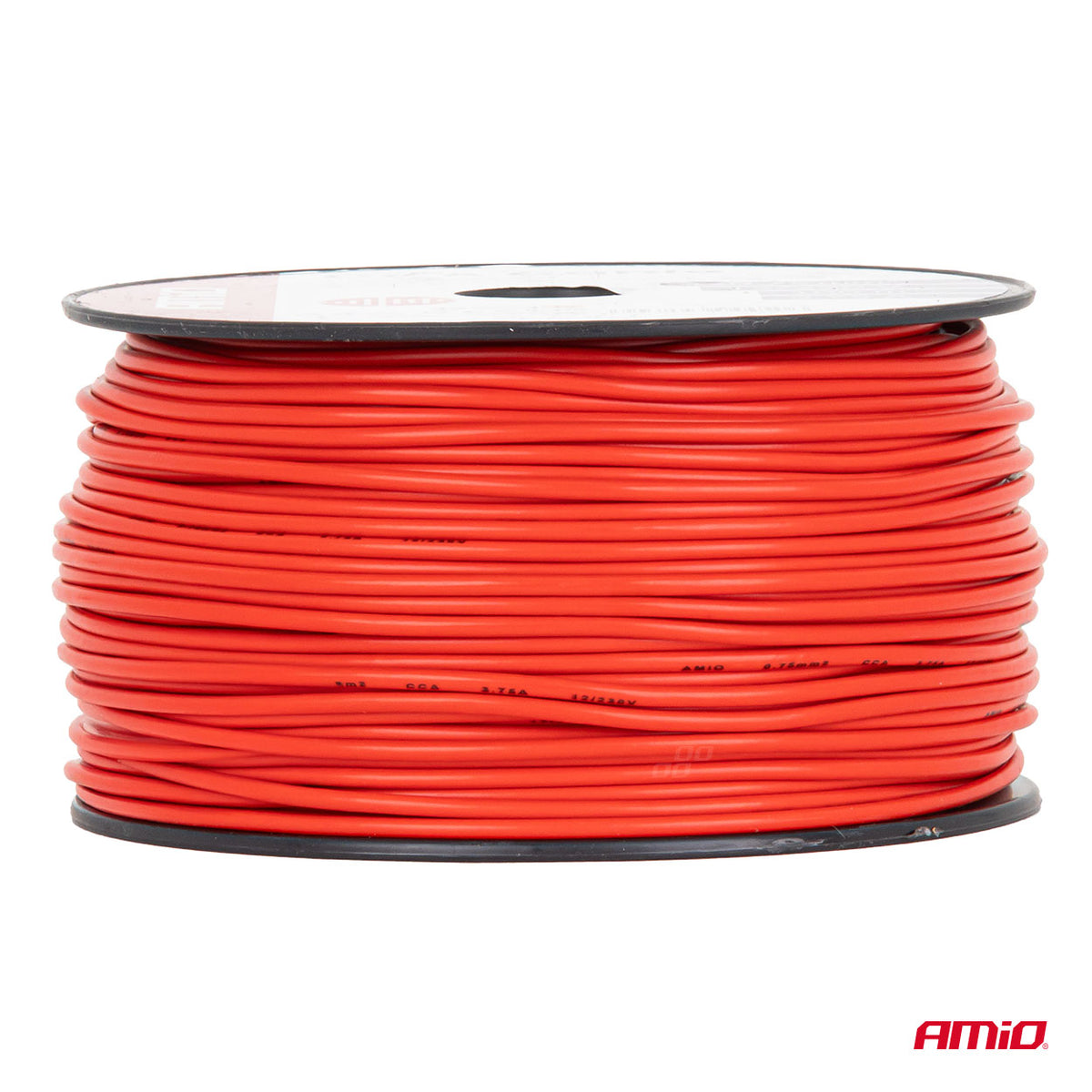 Kaiutinkaapeli yksisäikeinen CCA 1x0,75 mm² 100 m 3,75 A 12/230 V
