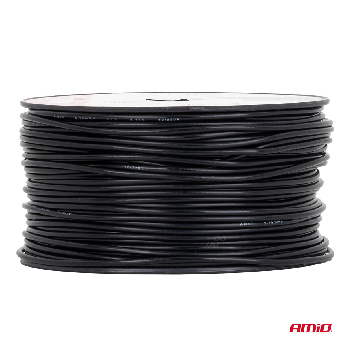 Yksijohtiminen kaiutinkaapeli 1x0,75mm² 100m 3,75A 12/230V