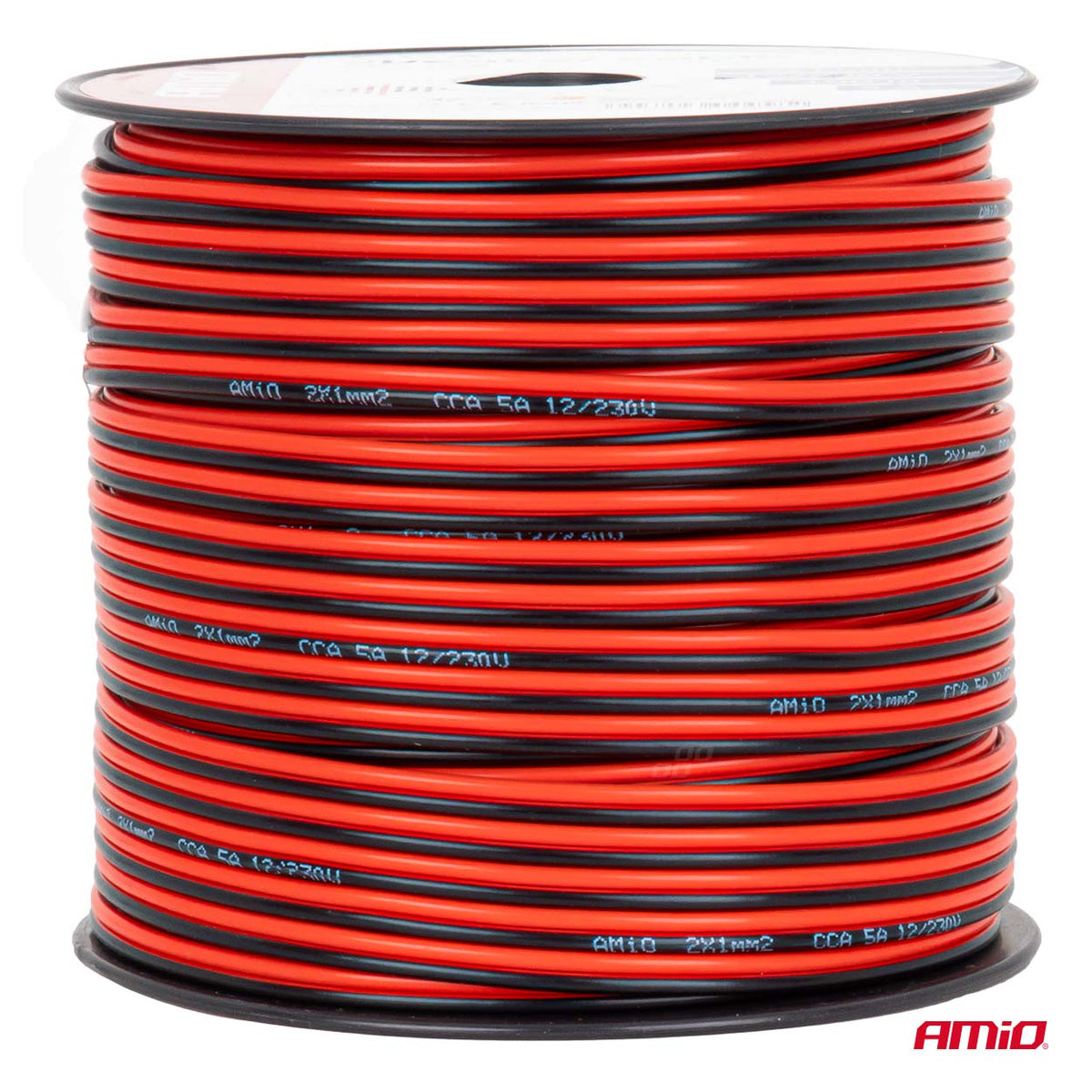 Kaiutinkaapeli 2-johtiminen CCA 2x1 mm² 100 m 5 A