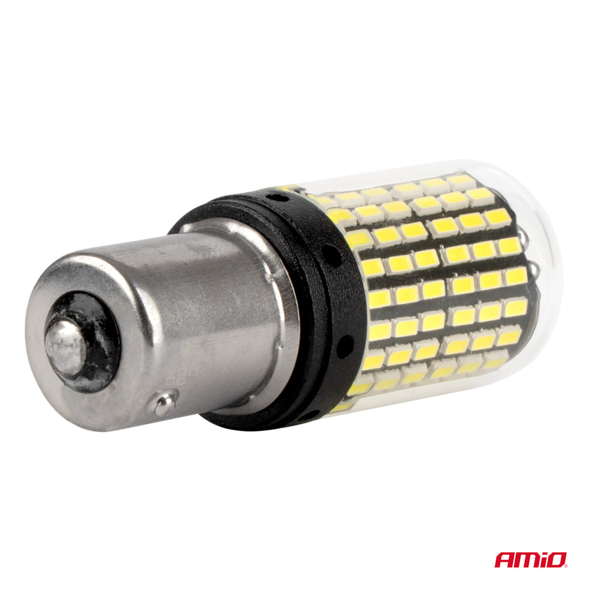 LED-polttimo CANBUS 1156 BA15S P21W R10W R5W 4SMD 1860 valkoinen 12V 24V