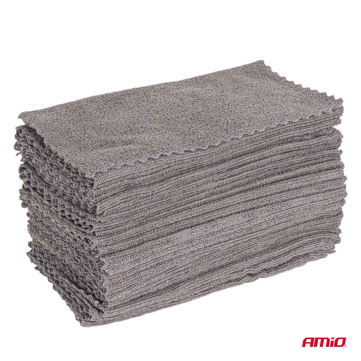 Mikrokuituliina setti 50 kpl 210gsm 30x30cm AMIO-04492