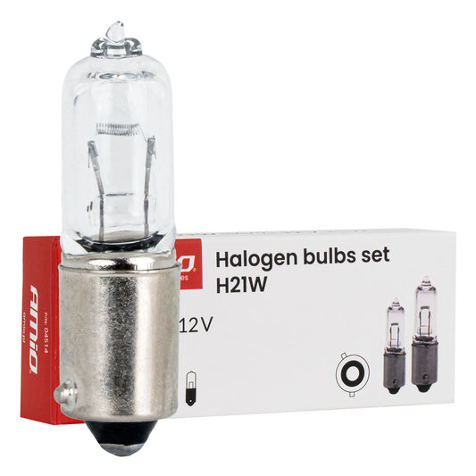 Halogeenipolttimo H21W 12 V 21 W BAY9s 10 kpl