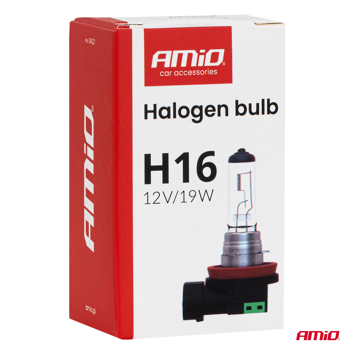 Halogeenipolttimo H16 12V 19W PGJ19-3
