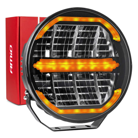 LED-lisävalaisin, jossa on kattovalo 112W 12V 24V AMIO-04534