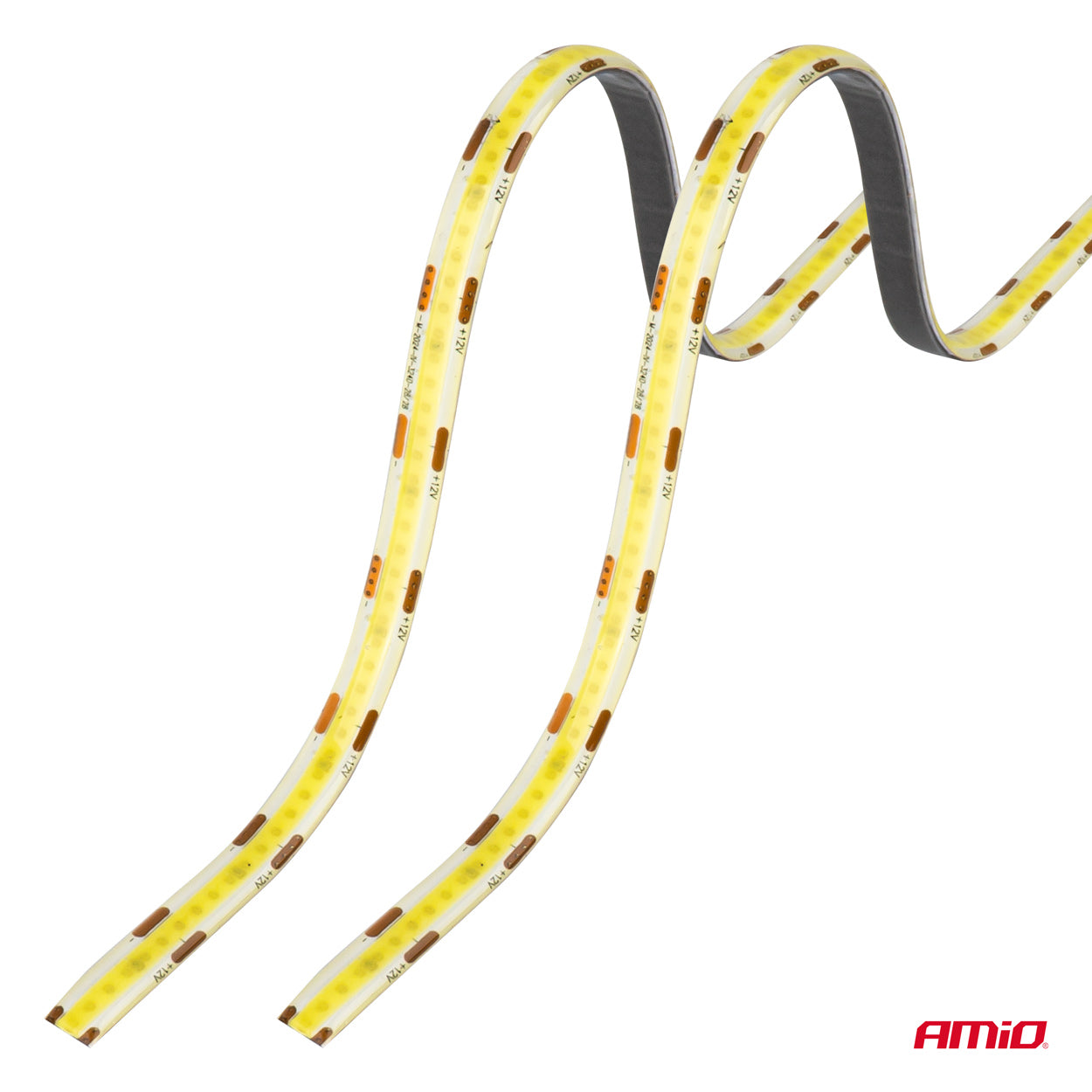 LED-Autostreifen COB valkoinen 2x30 cm 12 V AMIO-04569