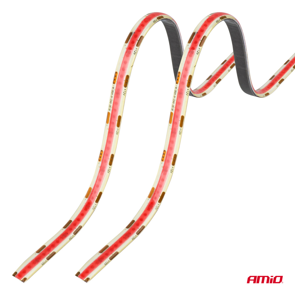 LED-Autostreifen COB rosa 2x30 cm 12 V AMIO-04570