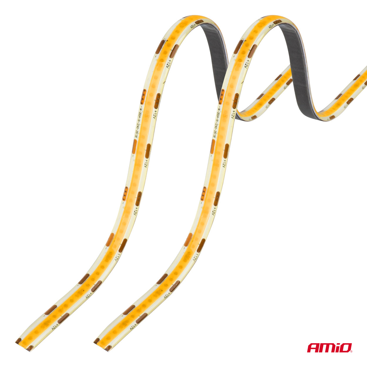 LED-Autostreifen COB amber 2x30 cm 12 V AMIO-04572