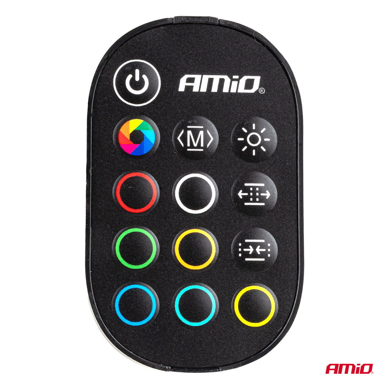 LED-Autostreifen COB mit Fernsteuerung mehrfarbig RGB 2x30 cm 12 V AMIO-04579
LED-autostripojen sarja, jossa on kaukosäädin, monivärinen RGB, 2x30 cm, 12 V AMIO-04579
