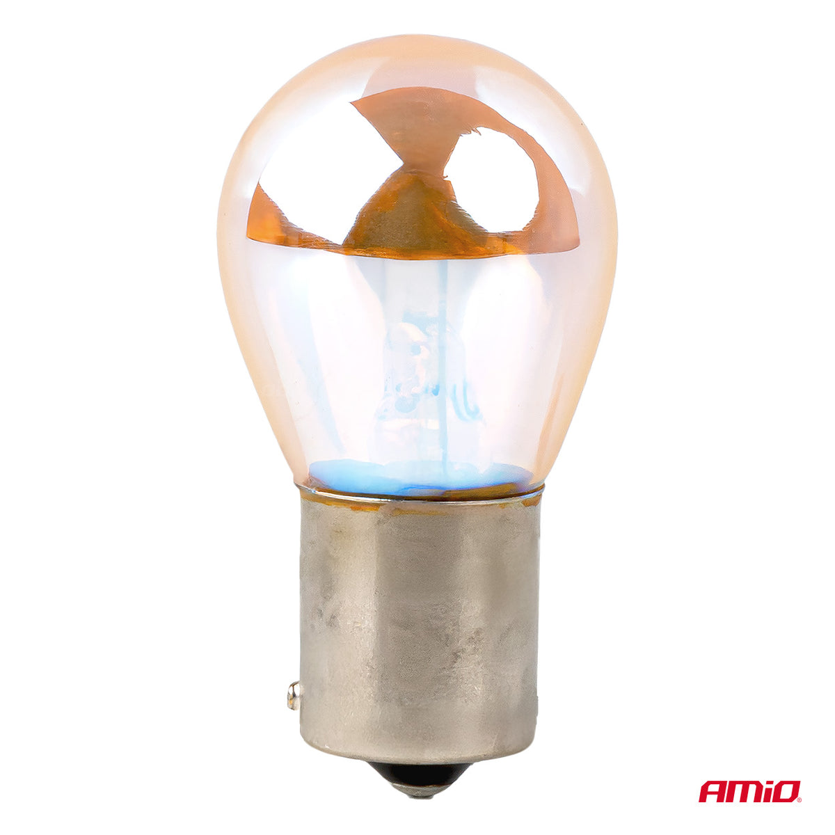 Halogeenipolttimo PY21W 12V 21W BAU15S LumiTec Amber Chrome 2 kpl