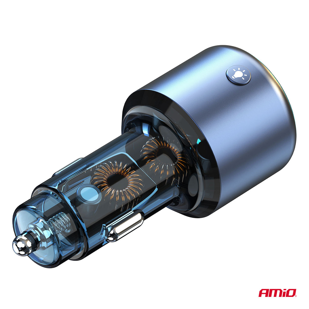 FM-lähetin 1×USB-A 1×USB-C 12 V 24 V