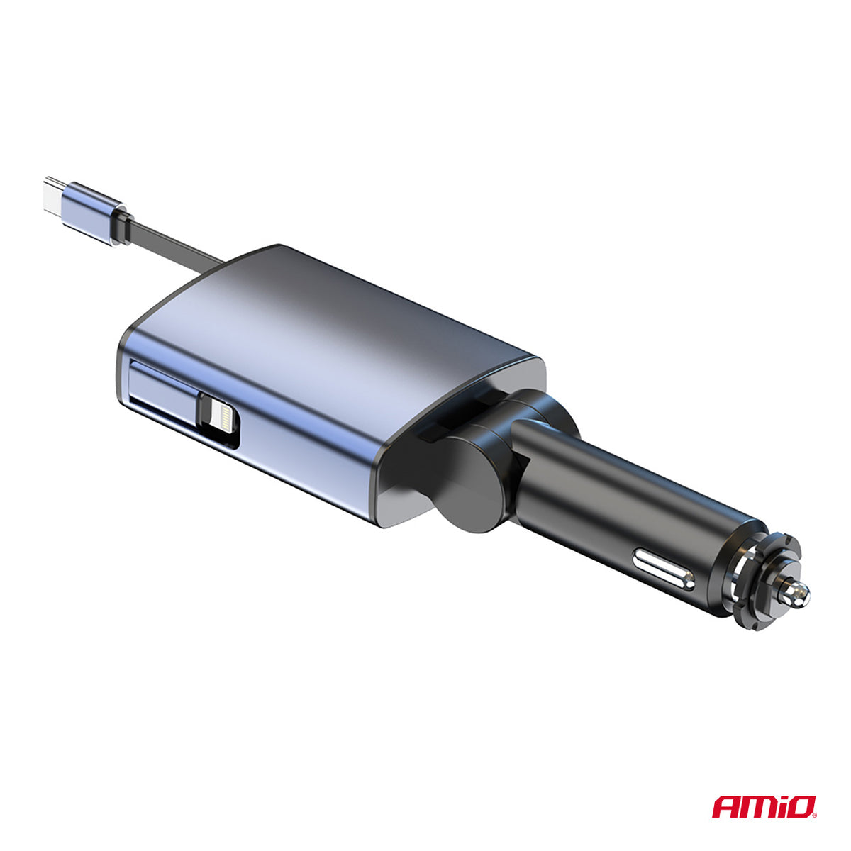 FM-lähetin 1×USB-A 1×USB-C 12 V 24 V