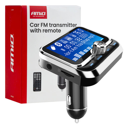 FM-lähetin 2×USB-A 12 V 24 V
