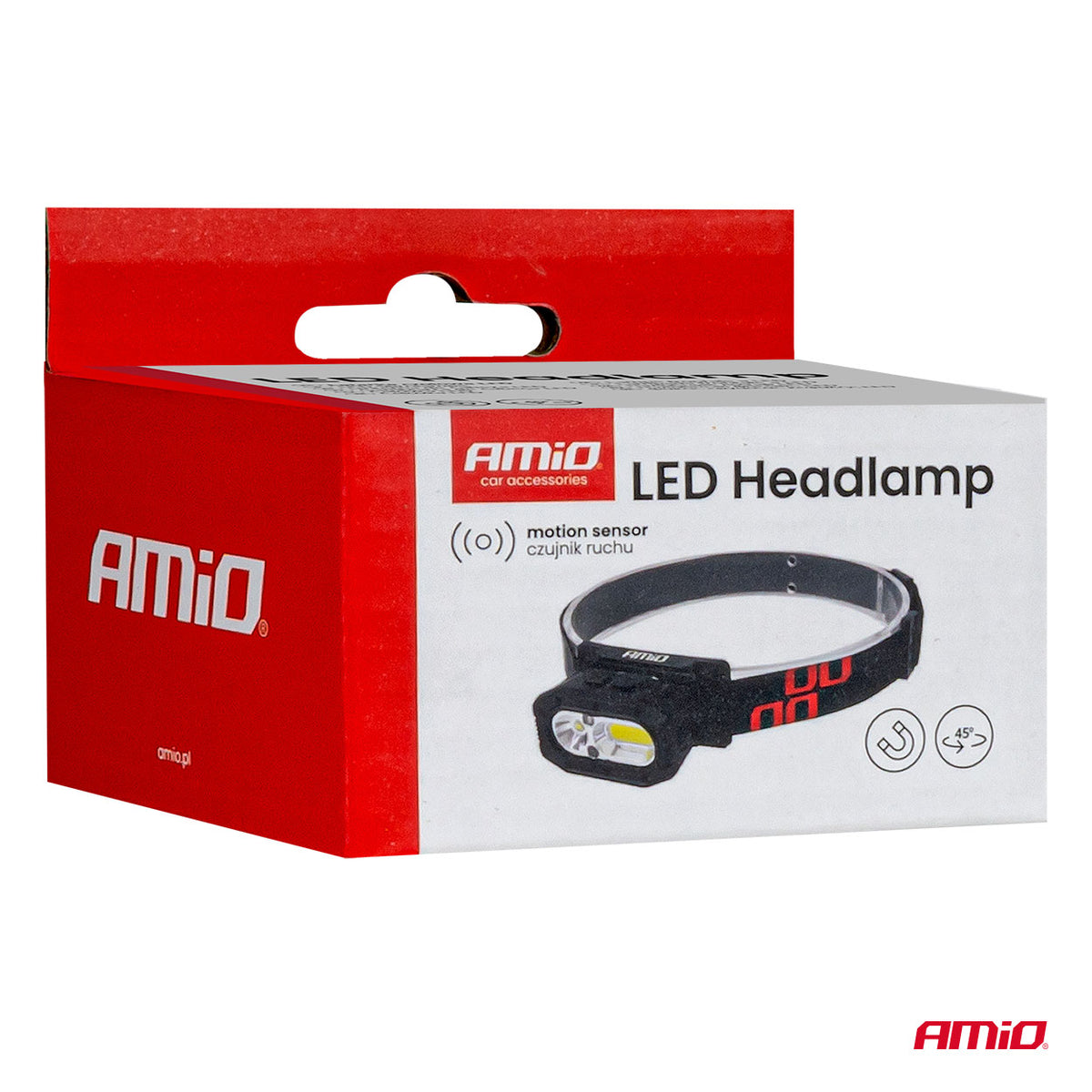 LED-otsalamppu XPG+COB 1000mAh (akulla)