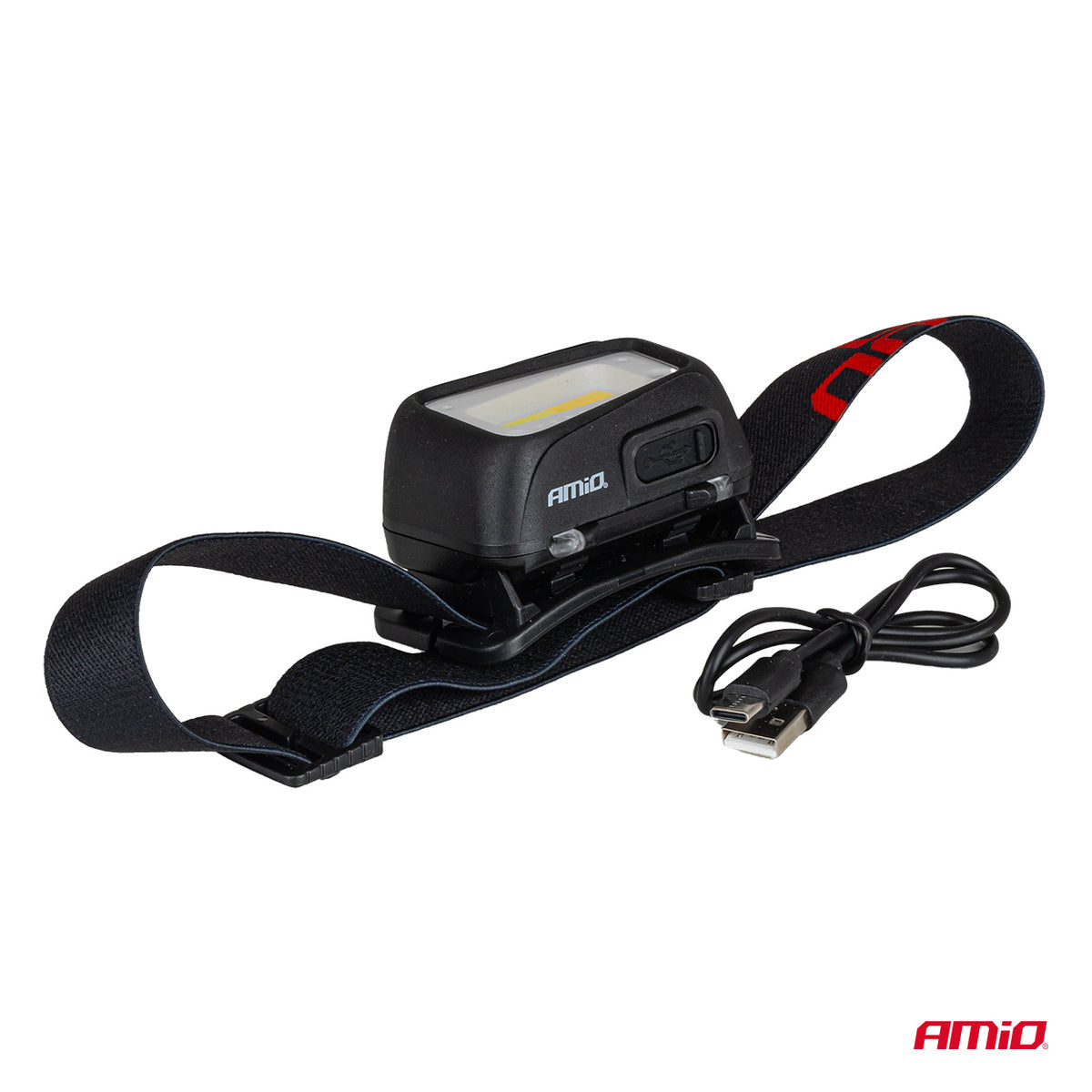 LED-otsalamppu COB 1800mAh (akulla)