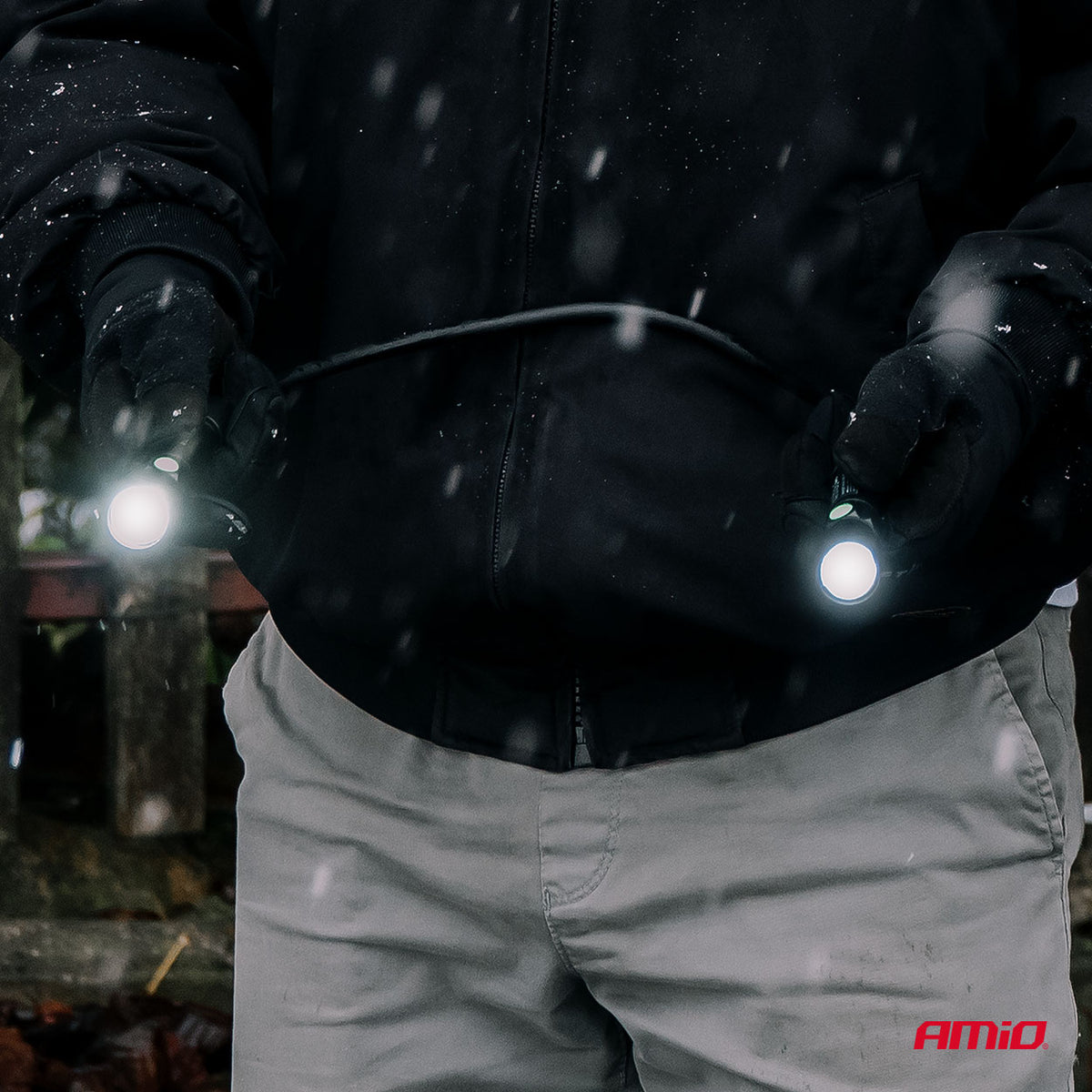 LED-tarkastusvalo 2xP50 1000mAh (akku)