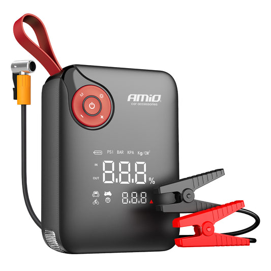 Starthilfe Power Pack 4in1 12V 7,2Ah 600A PRO AMIO-04675