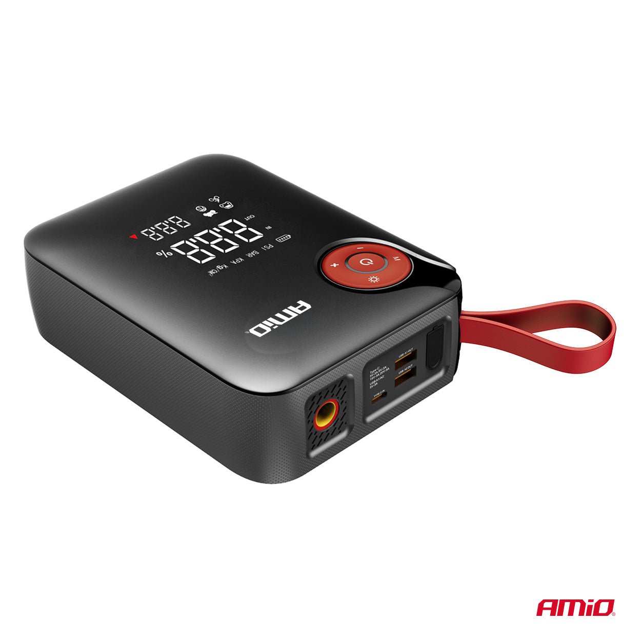 Starthilfe Power Pack 4in1 12V 7,2Ah 600A PRO AMIO-04675