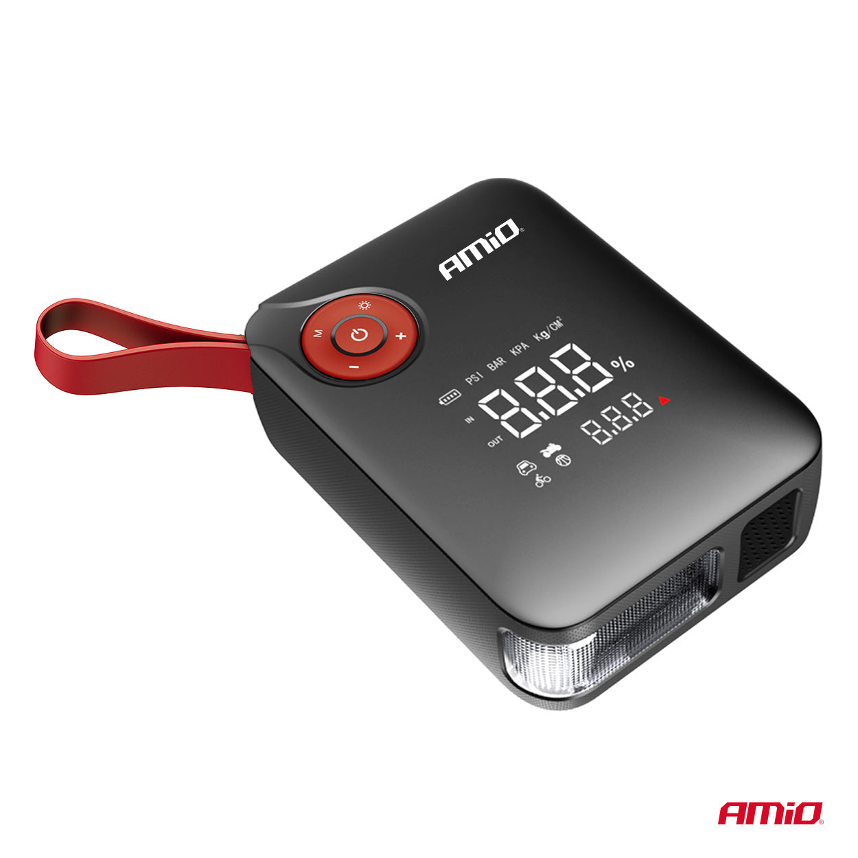 Starthilfe Power Pack 4in1 12V 7,2Ah 600A PRO AMIO-04675