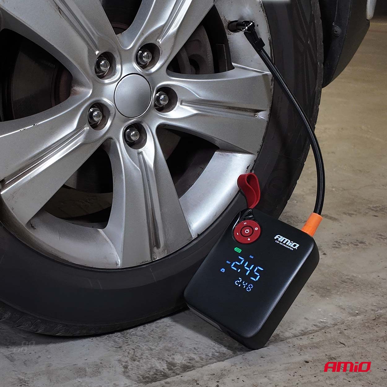 Starthilfe Power Pack 4in1 12V 7,2Ah 600A PRO AMIO-04675