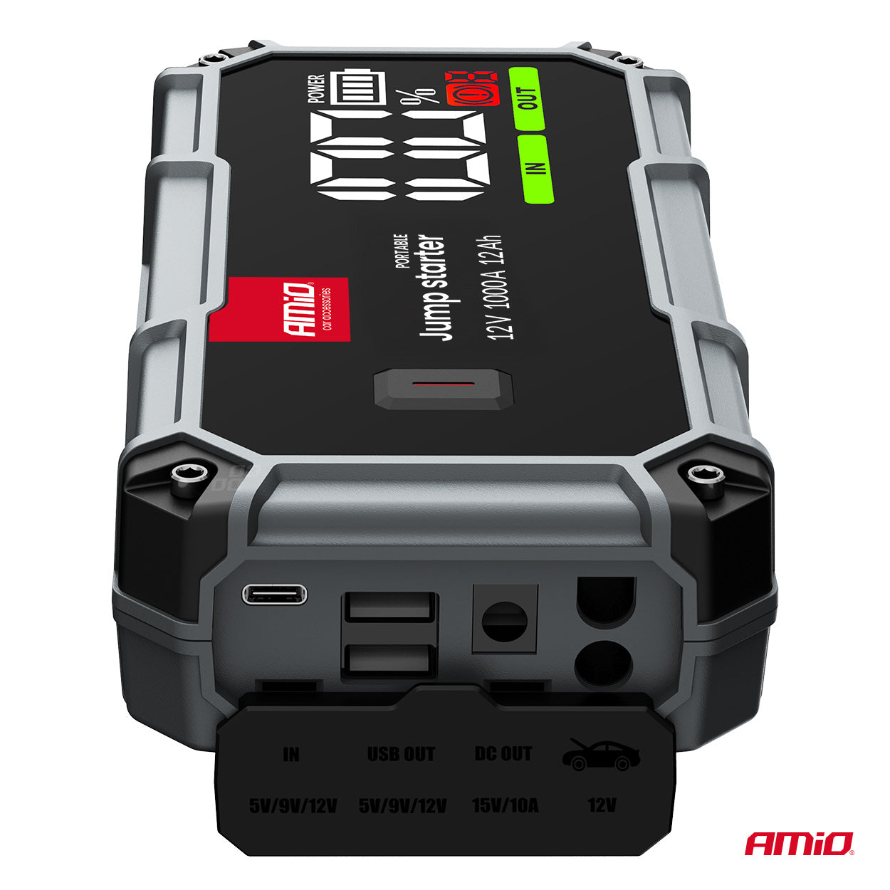 Starthilfe Power Pack 3in1 12V 12Ah 1000A PRO AMIO-04676