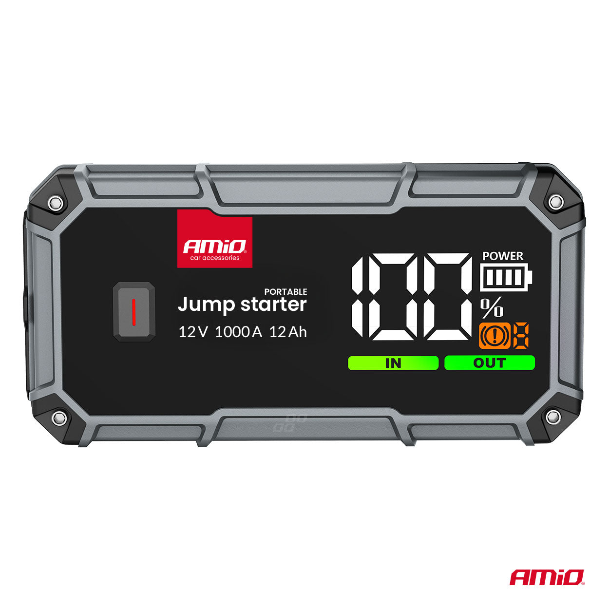 Starthilfe Power Pack 3in1 12V 12Ah 1000A PRO AMIO-04676
