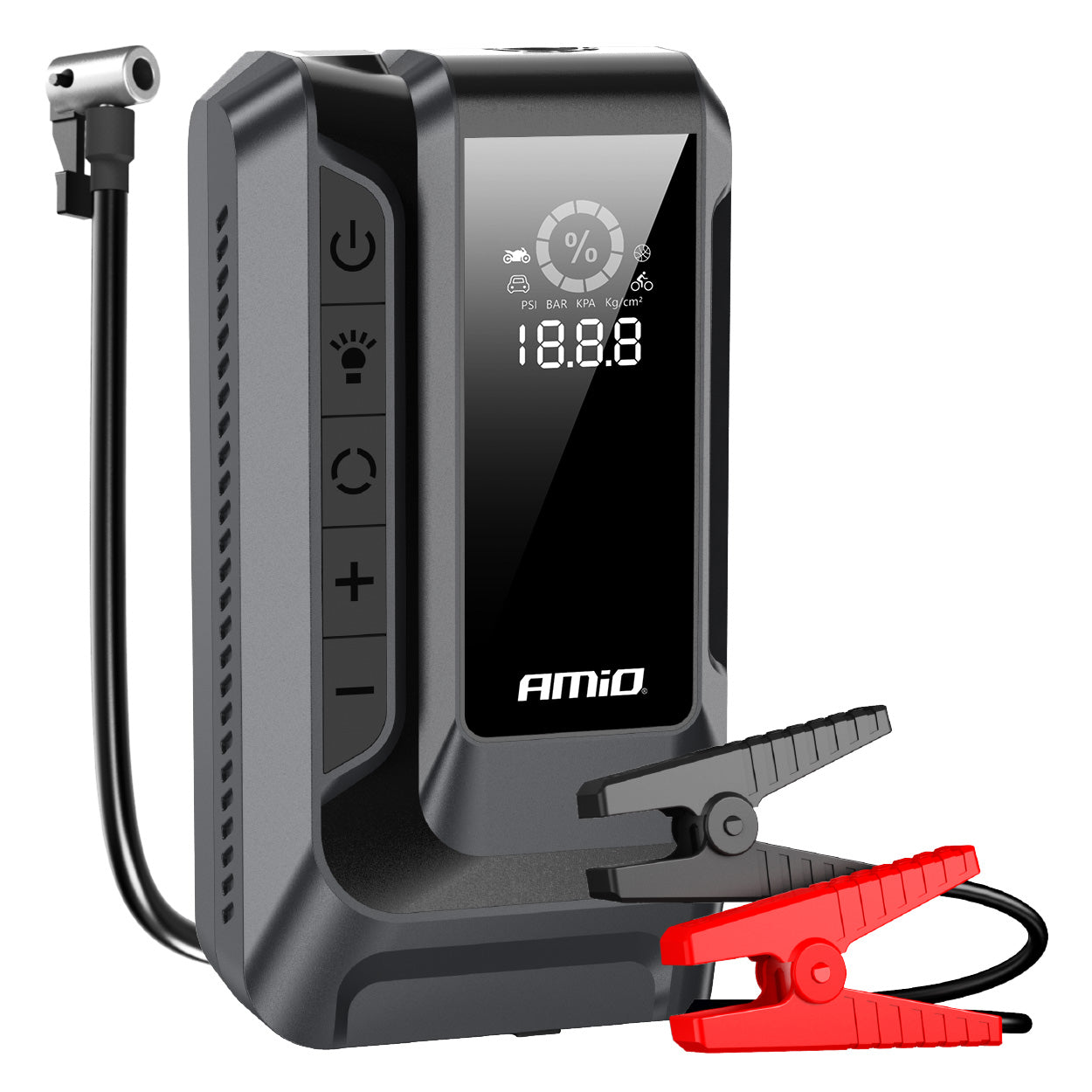 Starthilfe Power Pack 4in1 12V 12Ah 1600A AMIO-04677
