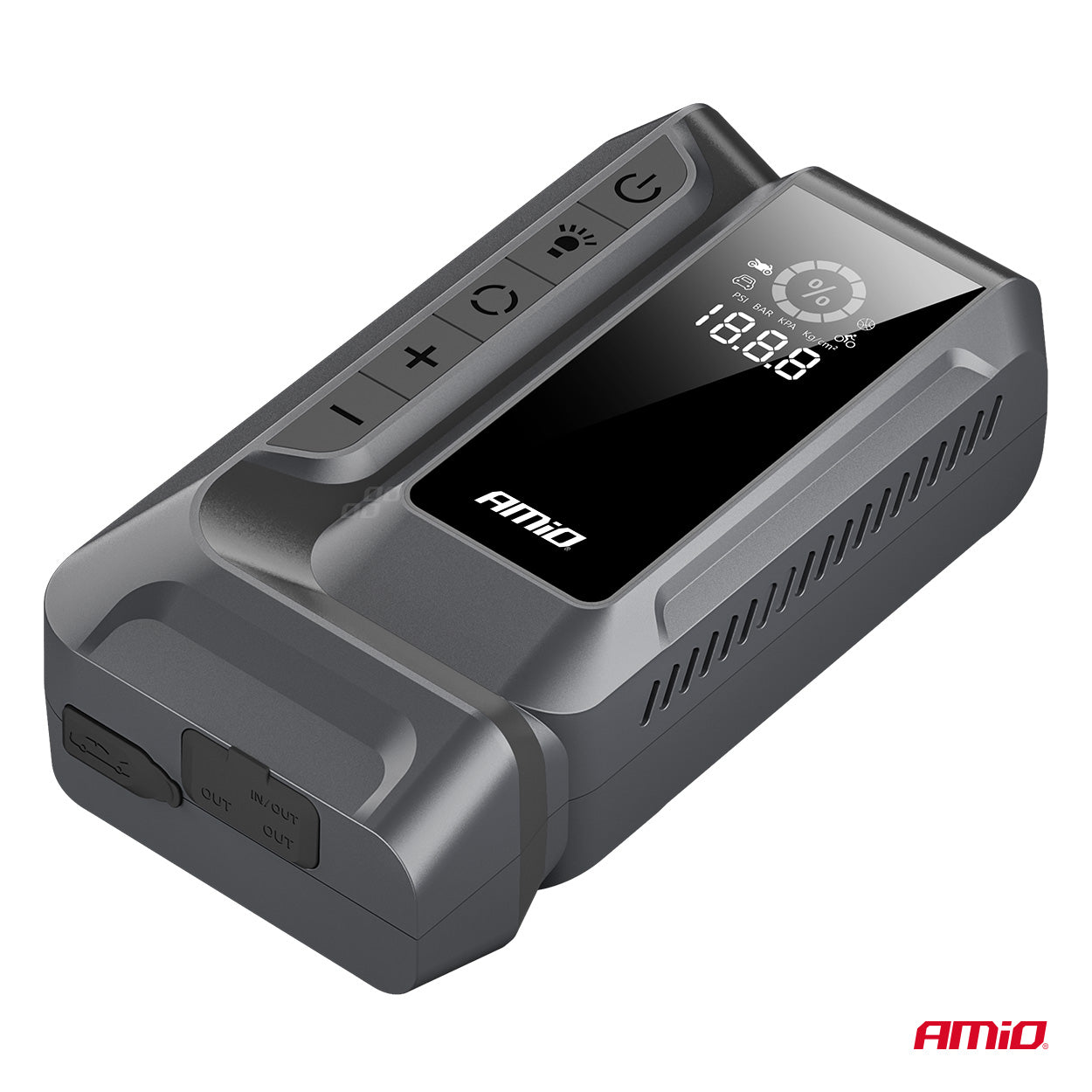 Starthilfe Power Pack 4in1 12V 12Ah 1600A AMIO-04677
