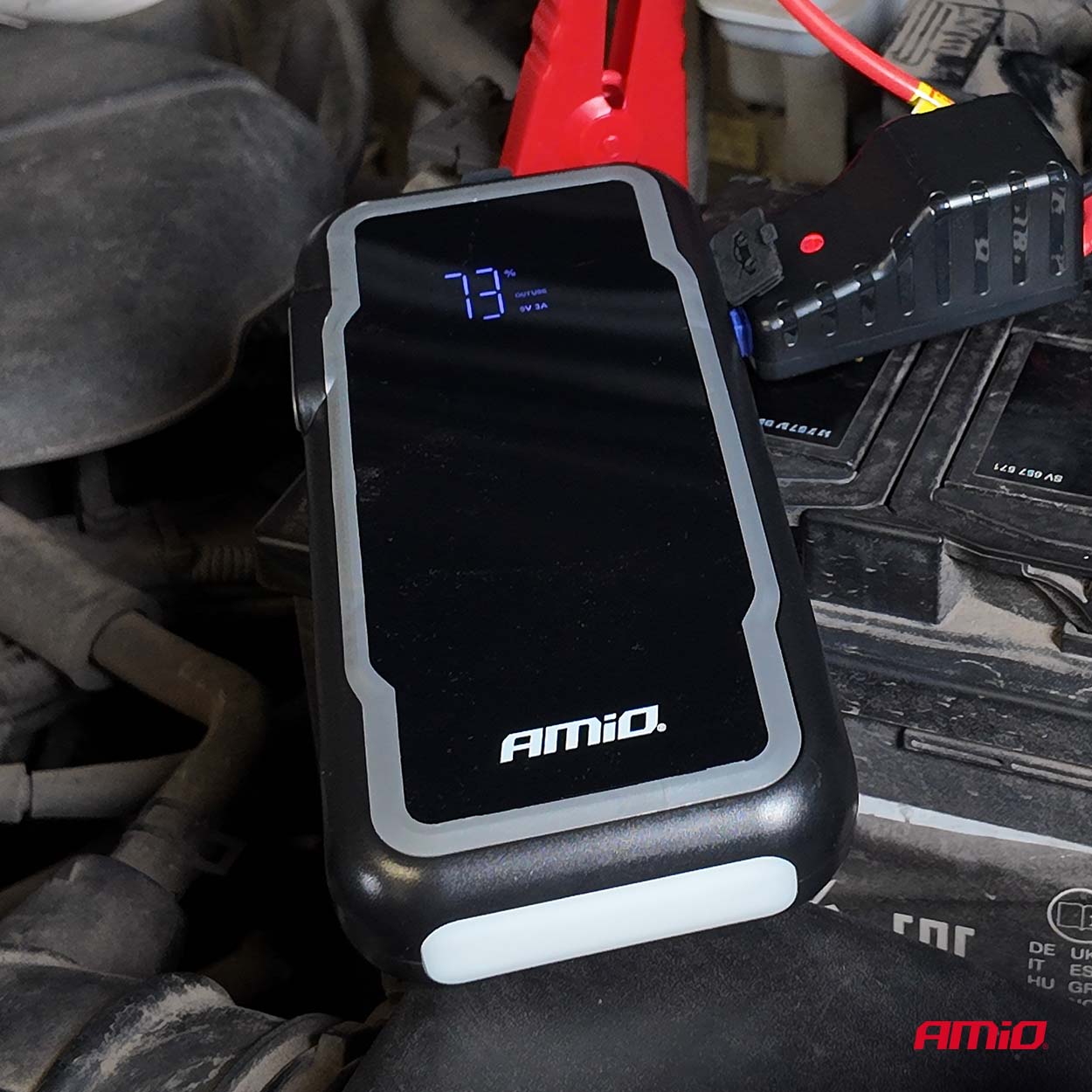 Starthilfe Power Pack 3in1 12V 12Ah 1600A AMIO-04678