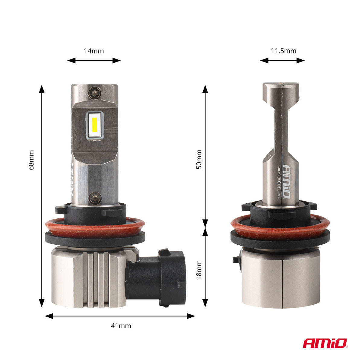 LED-ajovalot H25-sarja CANBUS H8/H9/H11/H16 12V 31W