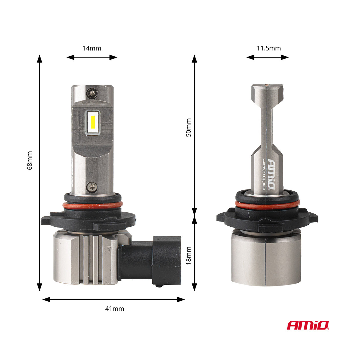 LED-ajovalot H25-sarja CANBUS HB4 9006 12V 31W