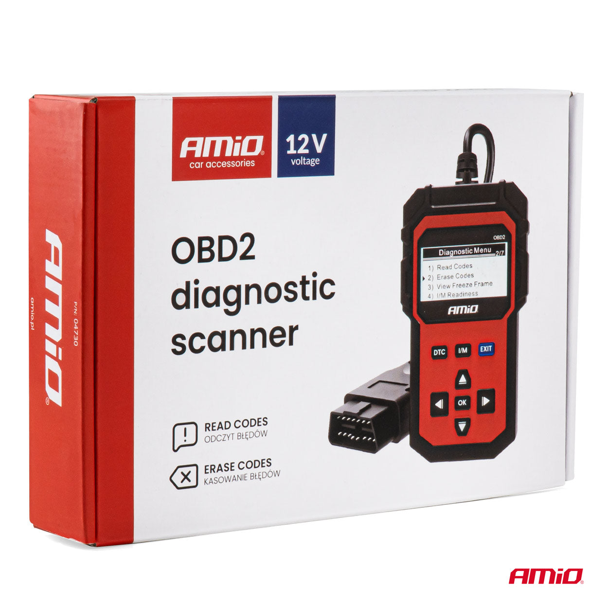 OBD2-diagnoosilaite AMIO-04730