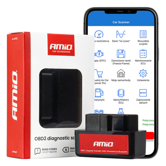 OBD2-diagnoosilaite AMIO-04732