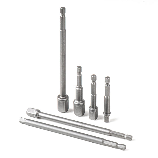 Hylsyavainsovitinsarja HEX 1/4" 3/8" 1/2"