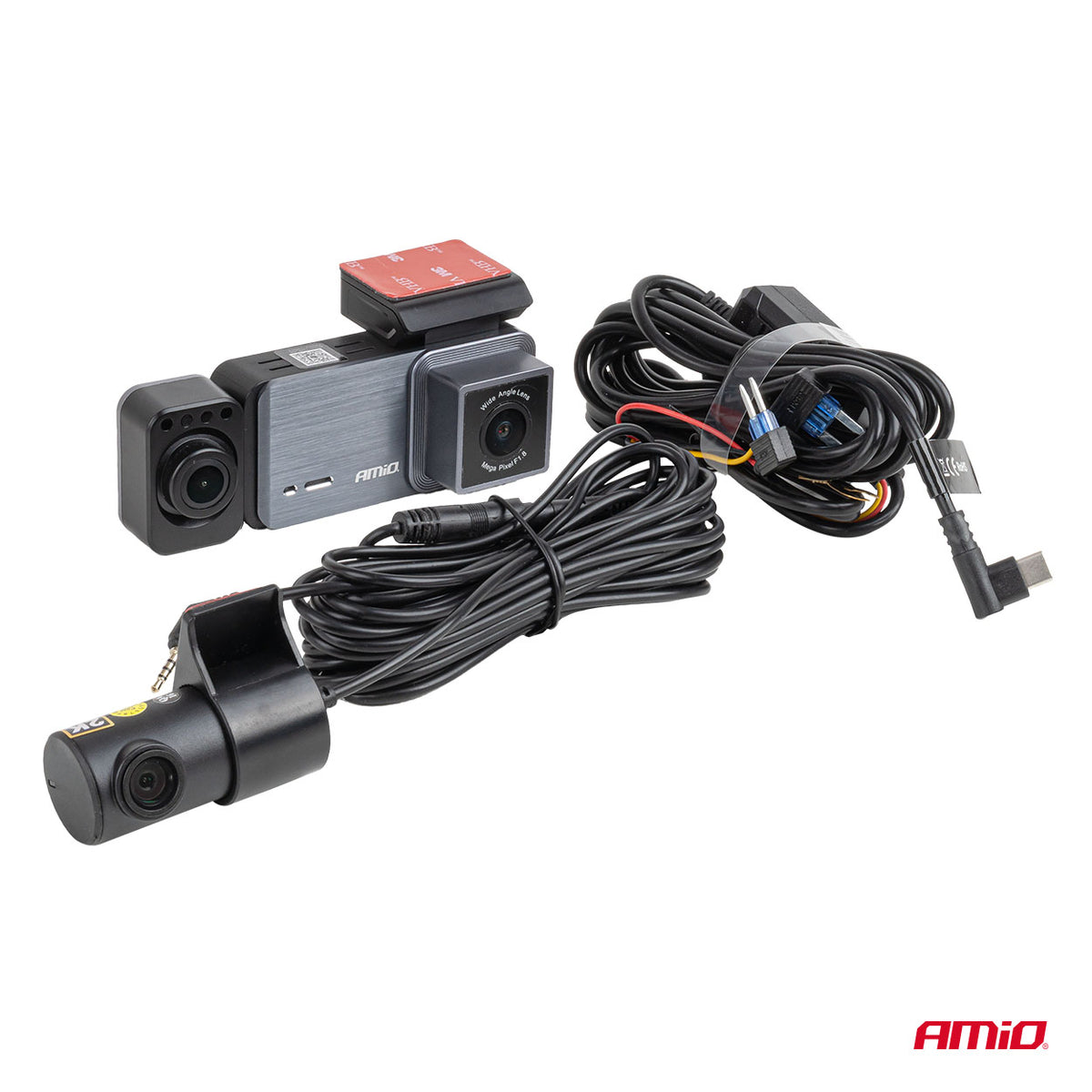 Autokamera peruutuskameralla 4K + 1K + 2K WLAN WIFI UHD 512 GB