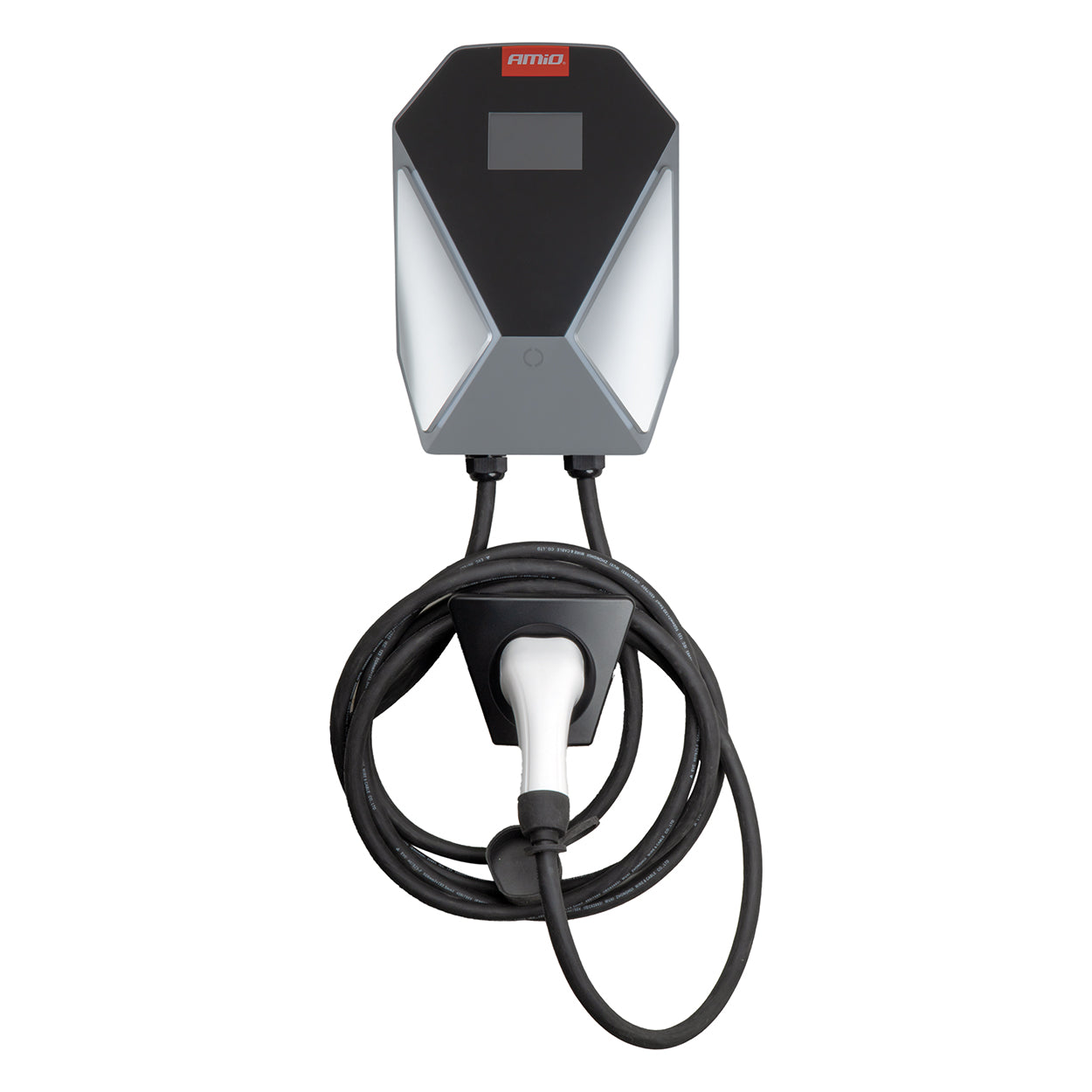 Kolmivaiheinen seinalla latausasema sähköajoneuvoille 11kW 16A 400V AMIO-04842