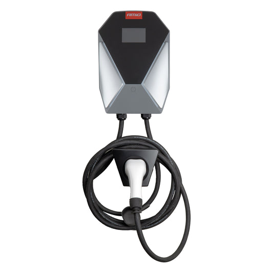 Kolmivaiheinen seinalla latausasema sähköajoneuvoille 11kW 16A 400V AMIO-04842